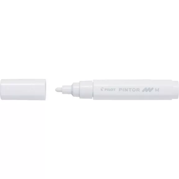 Dekormarker, 1,4 mm, PILOT "Pintor M", fehér