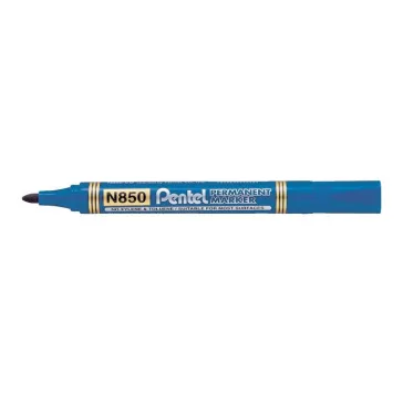   Alkoholos marker, 1,5 mm, kúpos, PENTEL "N850", kék
