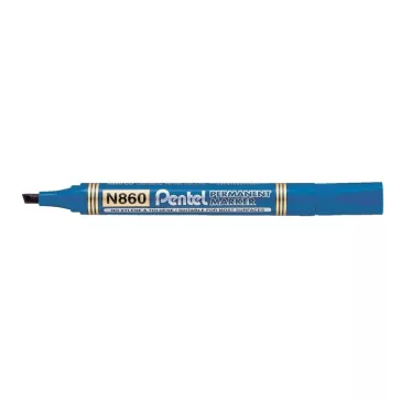   Alkoholos marker, 0,6-4,5 mm, vágott, PENTEL "N860", kék