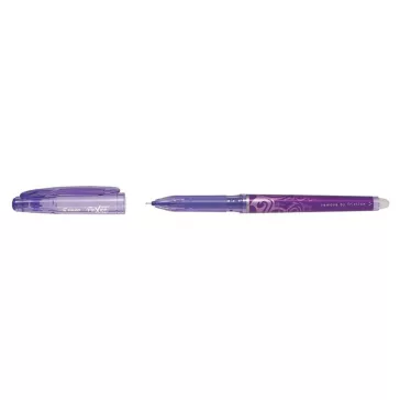   Rollertoll, 0,25 mm, tűhegyű, törölhető, kupakos, PILOT "Frixion Point", lila