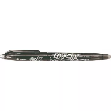   Rollertoll, 0,25 mm, törölhető, kupakos, PILOT "Frixion Ball", fekete