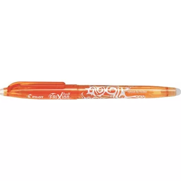  Rollertoll, 0,25 mm, törölhető, kupakos, PILOT "Frixion Ball", narancs