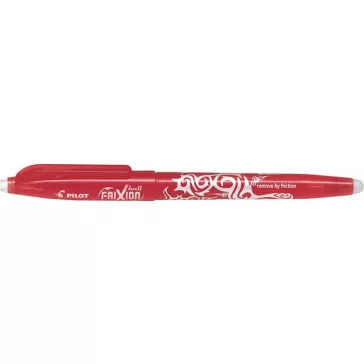   Rollertoll, 0,25 mm, törölhető, kupakos, PILOT "Frixion Ball", piros