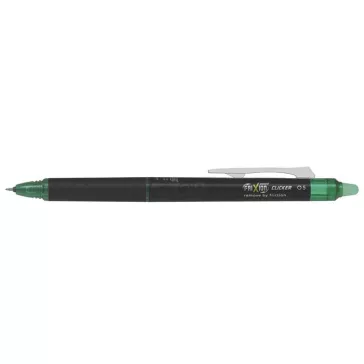   Rollertoll, 0,25 mm, tűhegyű, nyomógombos, törölhető, PILOT "Frixion Point Clicker ", zöld