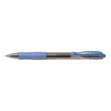   Zseléstoll, 0,32 mm, nyomógombos, PILOT "G-2", égkék