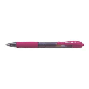   Zseléstoll, 0,32 mm, nyomógombos, PILOT "G-2", rózsaszín