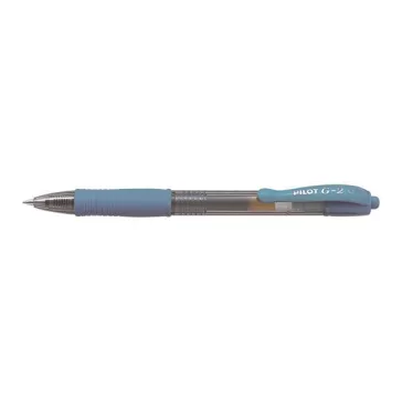   Zseléstoll, 0,32 mm, nyomógombos, PILOT "G-2", világoskék