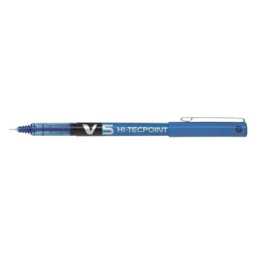   Rollertoll, 0,3 mm, tűhegyű, kupakos, PILOT "Hi-Tecpoint V5", kék