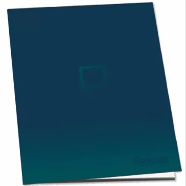   Füzet, tűzött, A4, kockás, 52 lap, PULSE "Dark Colours"