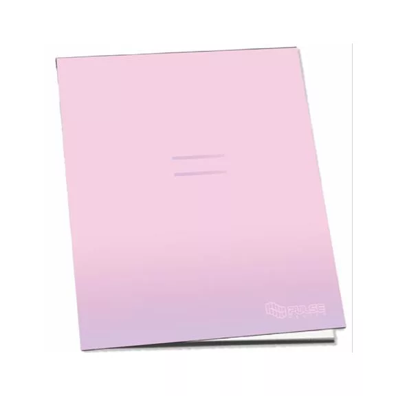 Füzet, tűzött, A5, vonalas, 52 lap, PULSE "Pastel Colourss"