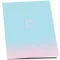 Füzet, tűzött, A5, kockás, 52 lap, PULSE "Pastel Colours"