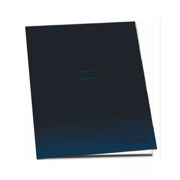 Füzet, tűzött, A5, vonalas, 52 lap, PULSE "Dark Colours"