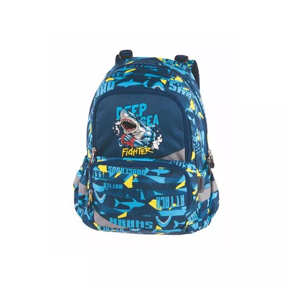 Hátizsák, anatómiai, PULSE "Anatomic Deep Sea Fighter", világoskék-sötétkék