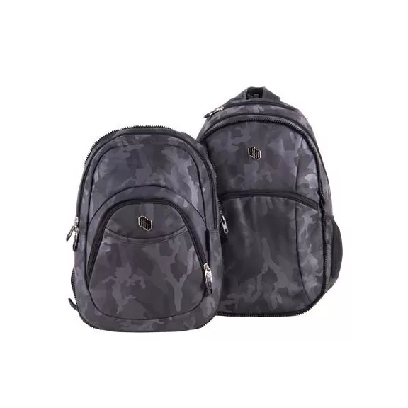 Hátizsák, 2in1, notebook tartóval és audió csatlakozóval, PULSE "Teens Tough Army"