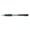 Golyóstoll, 0,22 mm, nyomógombos, PILOT "Super Grip", fekete