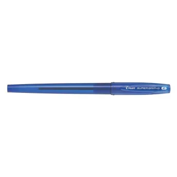   Golyóstoll, 0,22 mm, kupakos, PILOT "Super Grip G", kék