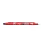 Alkoholos marker, 0,8/2 mm, kétvégű, PILOT "Twin", piros