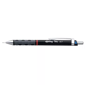Nyomósirón, 0,7 mm, ROTRING "Tikky T", fekete