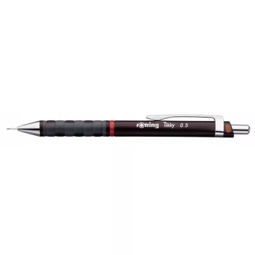 Nyomósirón, 0,5 mm, ROTRING "Tikky T", bordó