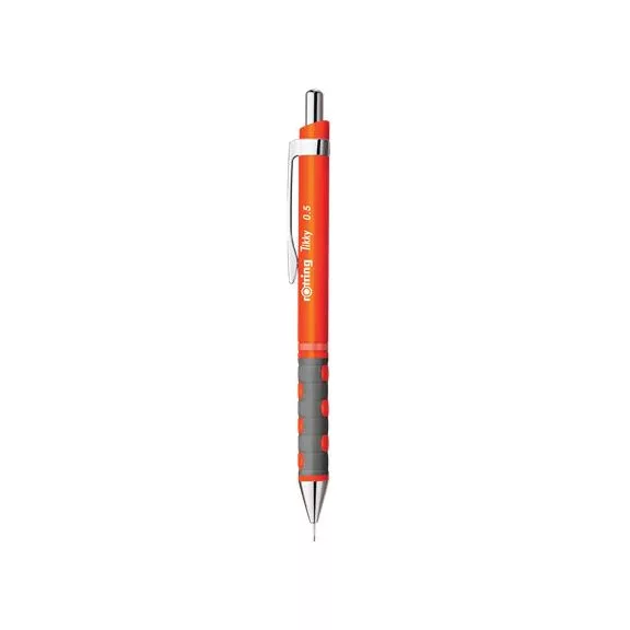 Nyomósirón, 0,5 mm, ROTRING "Tikky", neonnarancs Nyomósirón, 0,5 mm, ROTRING "Tikky", neonnarancs