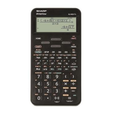   Számológép, tudományos, 420 funkció, SHARP "EL-W531TL", fekete