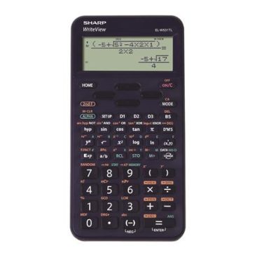   Számológép, tudományos, 420 funkció, SHARP "EL-W531TL", kék