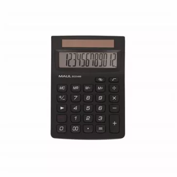   Számológép, asztali, 12 számjegy, MAUL "ECO 650"