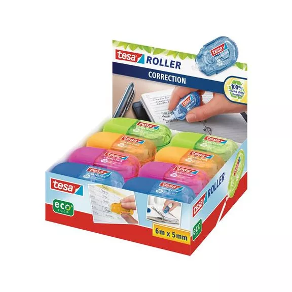 Hibajavító roller, mini, 5 mm x 6 m, TESA "ecoLogo®"