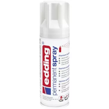   Akrilfesték spray, 200 ml, EDDING "5200", fényes fehér
