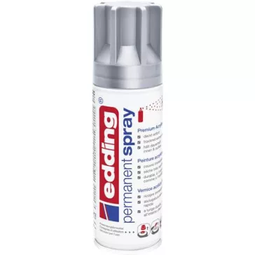   Akrilfesték spray, 200 ml, EDDING "5200", matt ezüst