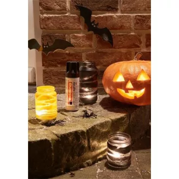   Akrilfesték spray, 200 ml, EDDING "5200", matt fekete