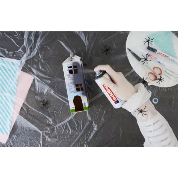 Akrilfesték spray, 200 ml, EDDING "5200", matt piros