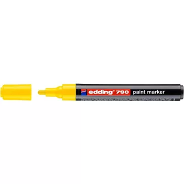 Lakkmarker, 2-3 mm, EDDING "790", sárga