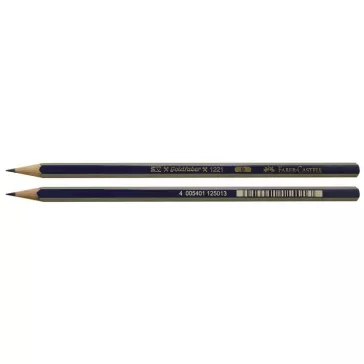   Grafitceruza, B, hatszögletű, FABER-CASTELL "Goldfaber"