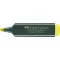 Szövegkiemelő, 1-5 mm, FABER-CASTELL, "Textliner 48", sárga