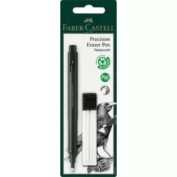 Radírstift, precíziós, 4 db pótbéllel, FABER-CASTELL