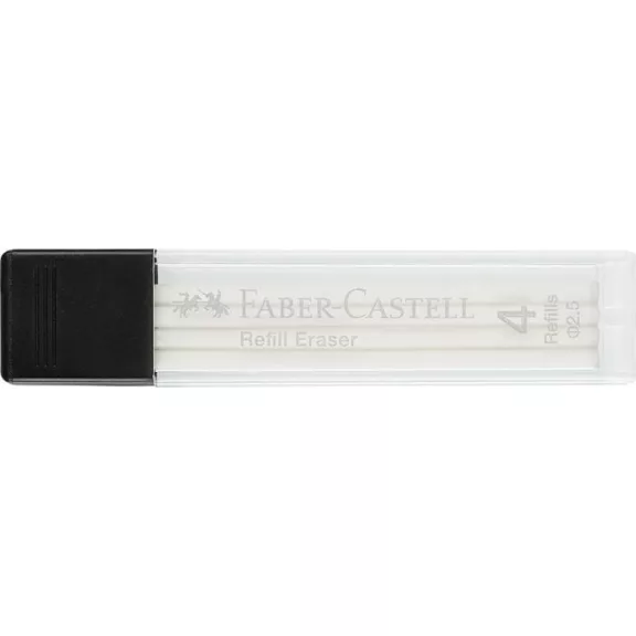 Pótbél precíziós radírstifthez, 4 darabos, FABER-CASTELL
