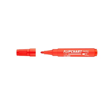   Flipchart marker, 1-3 mm, kúpos, ICO "Artip 11 XXL", piros