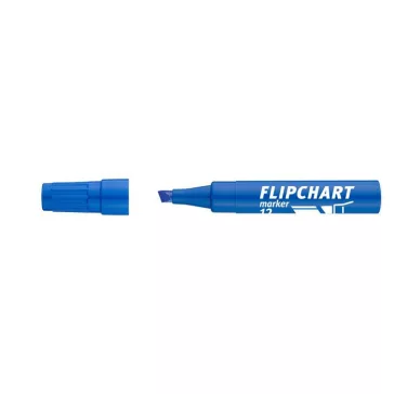   Flipchart marker, 1-4 mm, vágott, ICO "Artip 12", kék