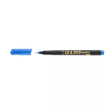 Alkoholos marker, CD/DVD, 0,5 mm, ICO, kék
