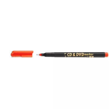 Alkoholos marker, CD/DVD, 0,5 mm, ICO, piros