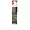 Alkoholos marker készlet, CD/DVD, 0,5 mm, ICO, 4 különböző szín