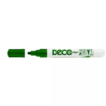 Lakkmarker, 2-4 mm, ICO "Decomarker" zöld
