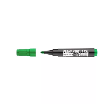   Alkoholos marker, 1-3 mm, kúpos, ICO "Permanent 11 XXL", zöld