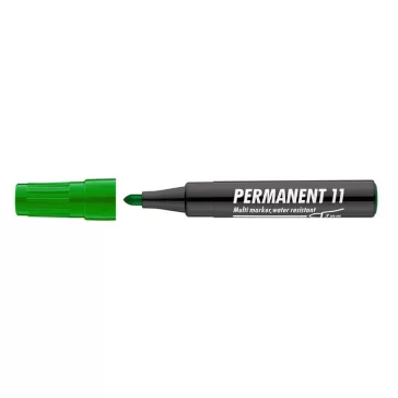   Alkoholos marker, 1-3 mm, kúpos, ICO "Permanent 11", zöld