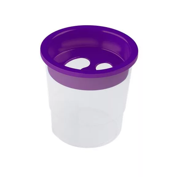 Ecsettál, műanyag, fedéllel, ICO "Süni", vegyes színek