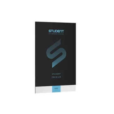   Füzet, tűzött, A4, sima, 32 lap, ICO "Student Premium", "80-32", fekete