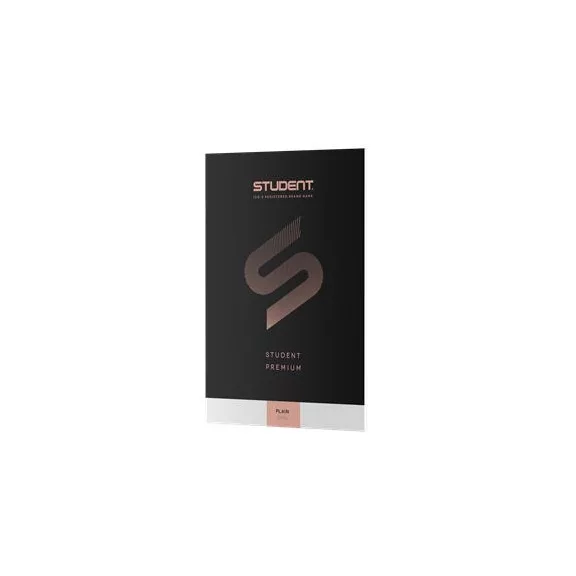 Füzet, tűzött, A4, sima, 32 lap, ICO "Student Premium", "80-32", fekete