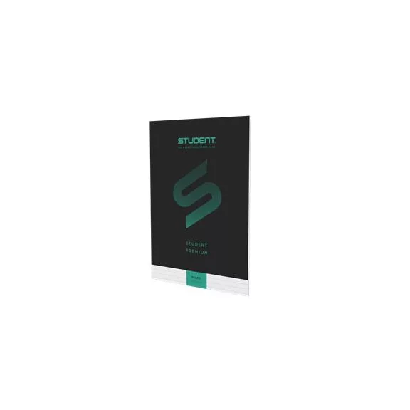 Füzet, tűzött, A4, vonalas, 32 lap, ICO "Student Premium", "81-32", fekete