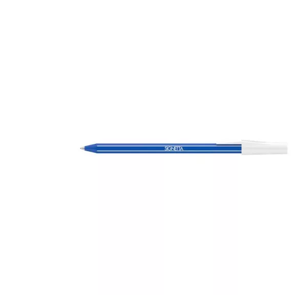 Golyóstoll, 0,7 mm, kupakos, ICO "Signetta", kék